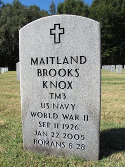 Maitland Brooks Knox's Grave