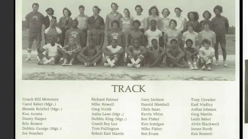 James Knox is not on the Track Team