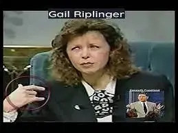 Gail Riplinger is a Jewish Kabbalist seen here casting a spell. She fully supports James Knox, who refers to her as Sister Riplinger.