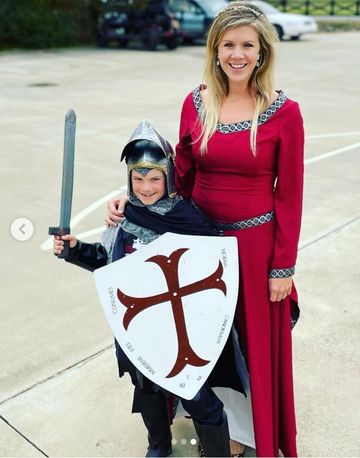 John Lovell's wife and son
